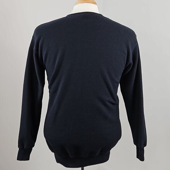 eXO Sports x Rose Bowl Vintage Embroidered Black Sweatshirt | Men's Small - Picture 4 of 16